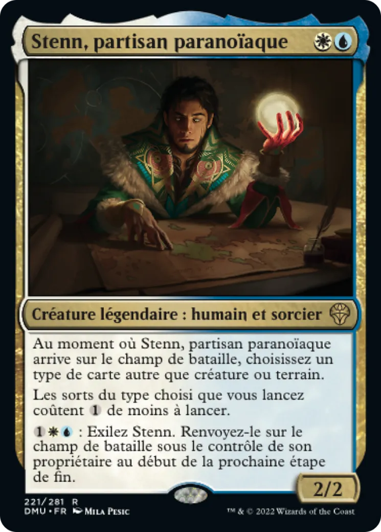 Stenn, partisan paranoïaque — Dominaria United — Magic: The Gathering