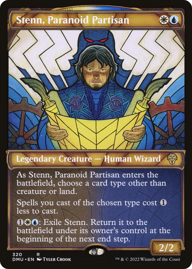 Stenn, Paranoid Partisan — Dominaria United — Magic: The Gathering