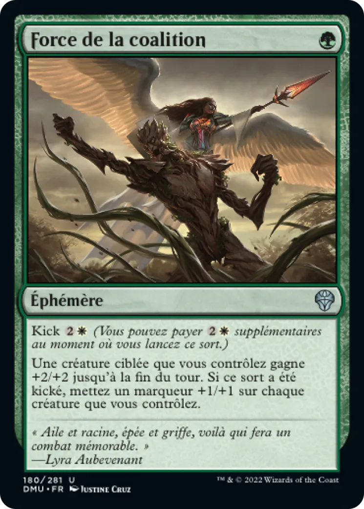 Force de la coalition — Dominaria United — Magic: The Gathering