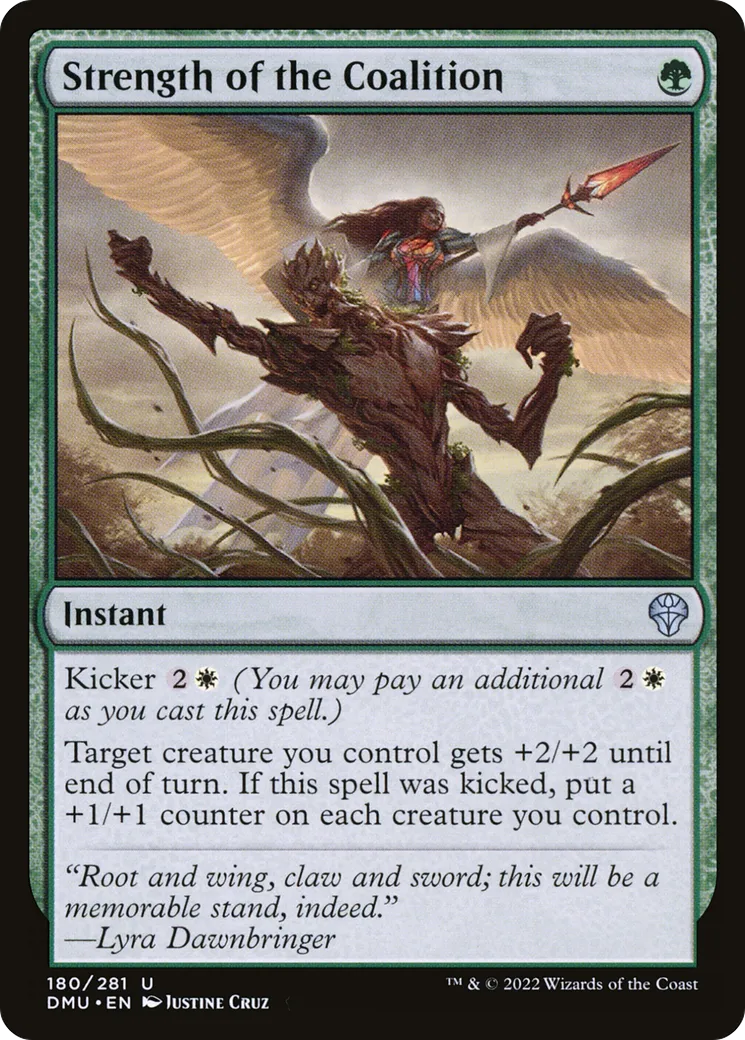 Strength of the Coalition from Dominaria United - Magic: The Gathering