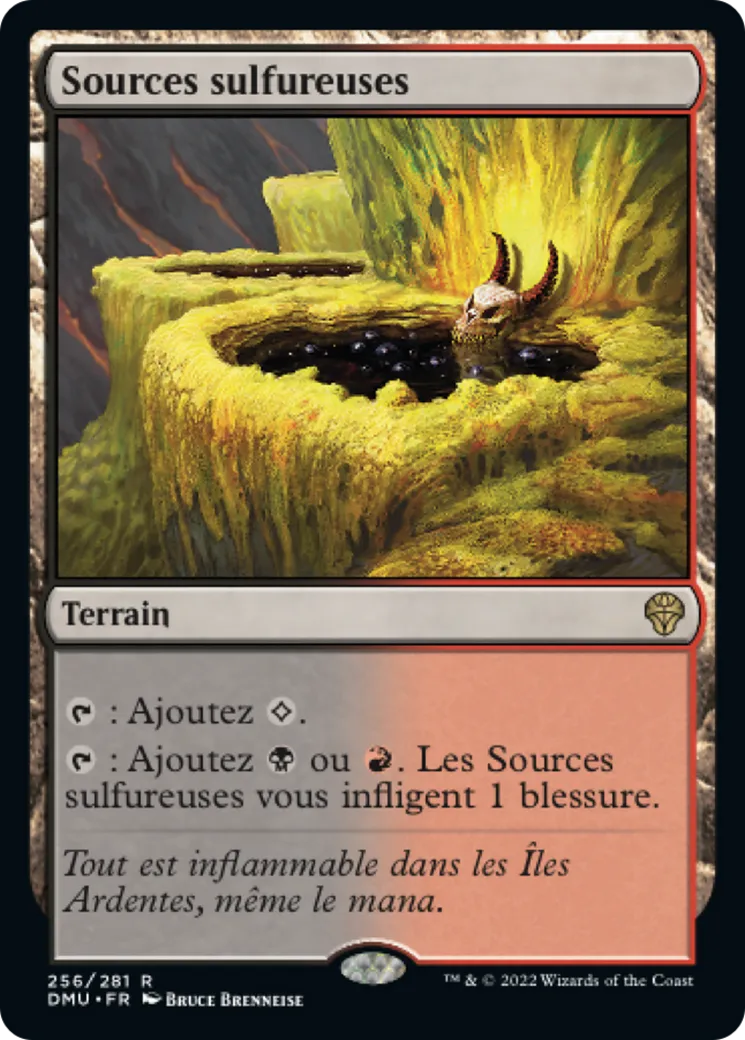 Sources sulfureuses — Dominaria United — Magic: The Gathering