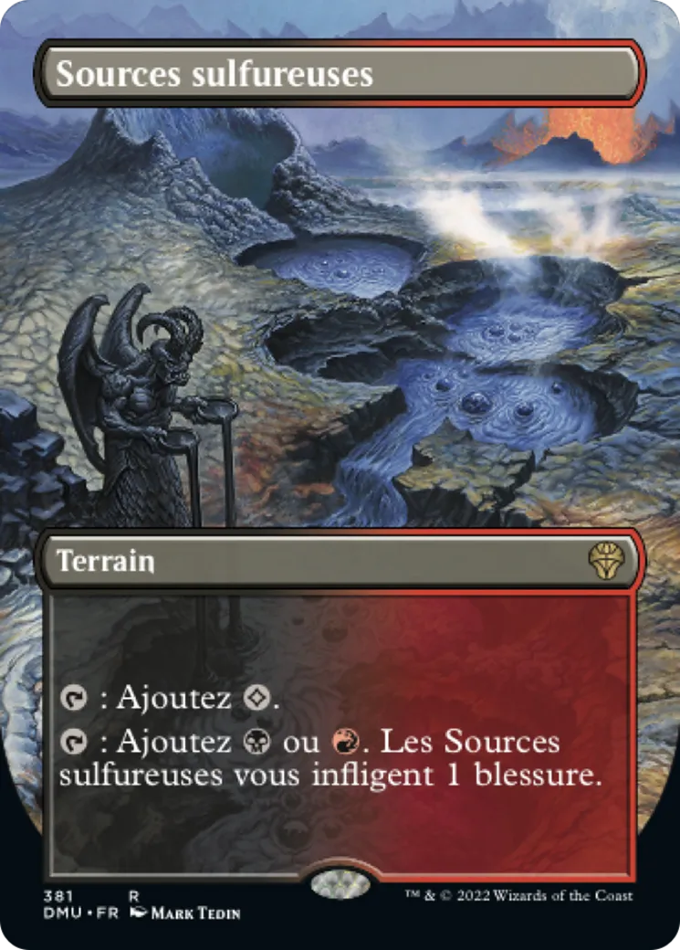 Sources sulfureuses — Dominaria United — Magic: The Gathering