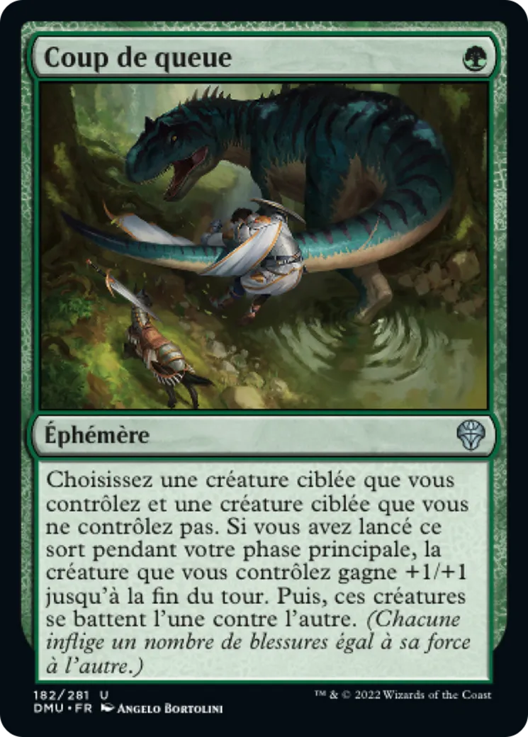 Coup de queue — Dominaria United — Magic: The Gathering