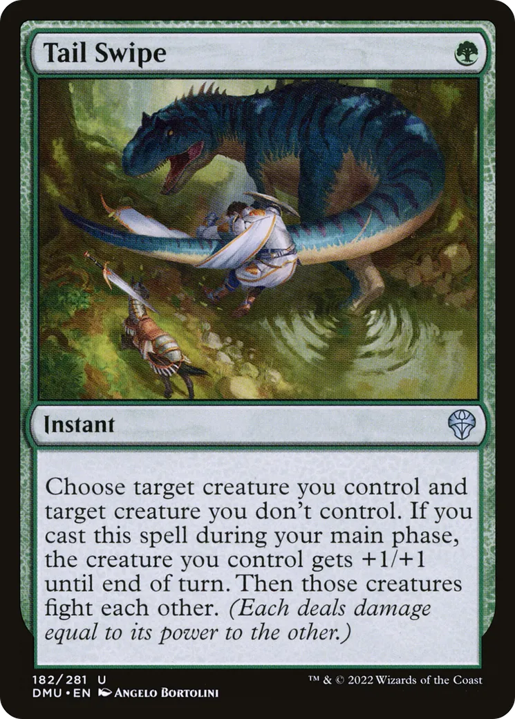 Tail Swipe from Dominaria United - Magic: The Gathering