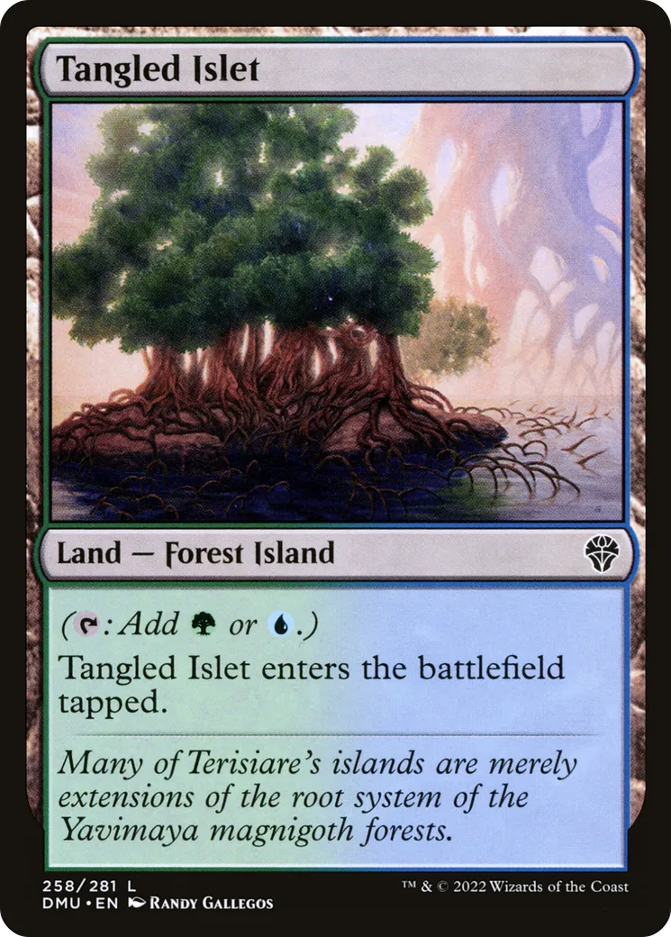 Tangled Islet — Dominaria United — Magic: The Gathering