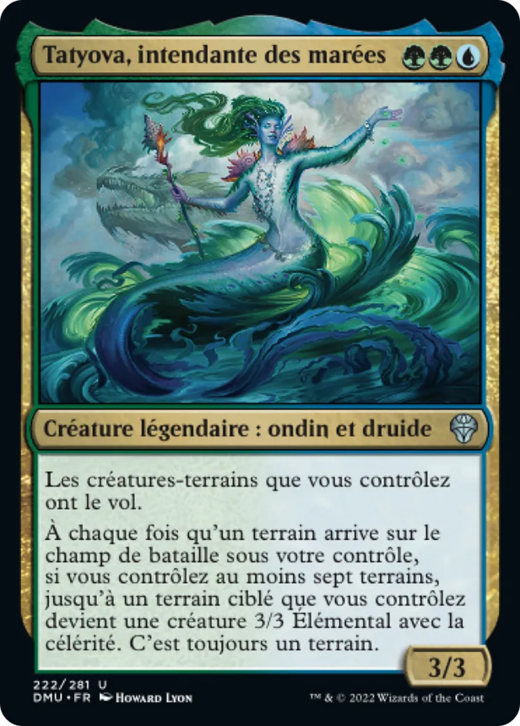 Tatyova, intendante des marées — Dominaria United — Magic: The Gathering