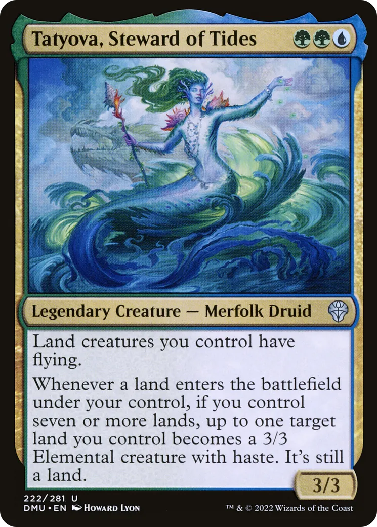 Tatyova, intendante des marées — Dominaria United — Magic: The Gathering