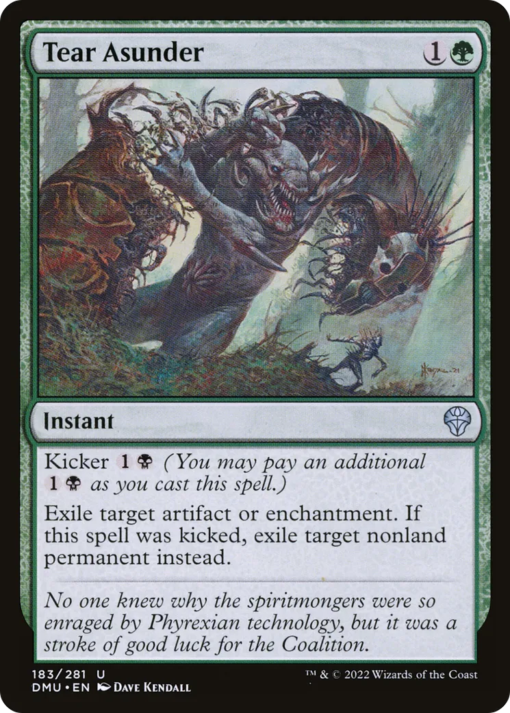 Tear Asunder — Dominaria United — Magic: The Gathering