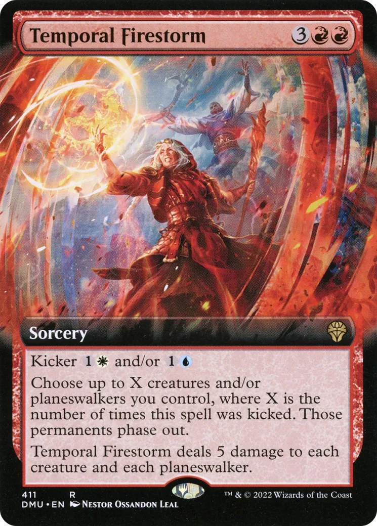 Orage de feu temporel — Dominaria United — Magic: The Gathering