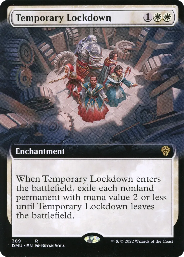 Temporary Lockdown — Dominaria United — Magic: The Gathering