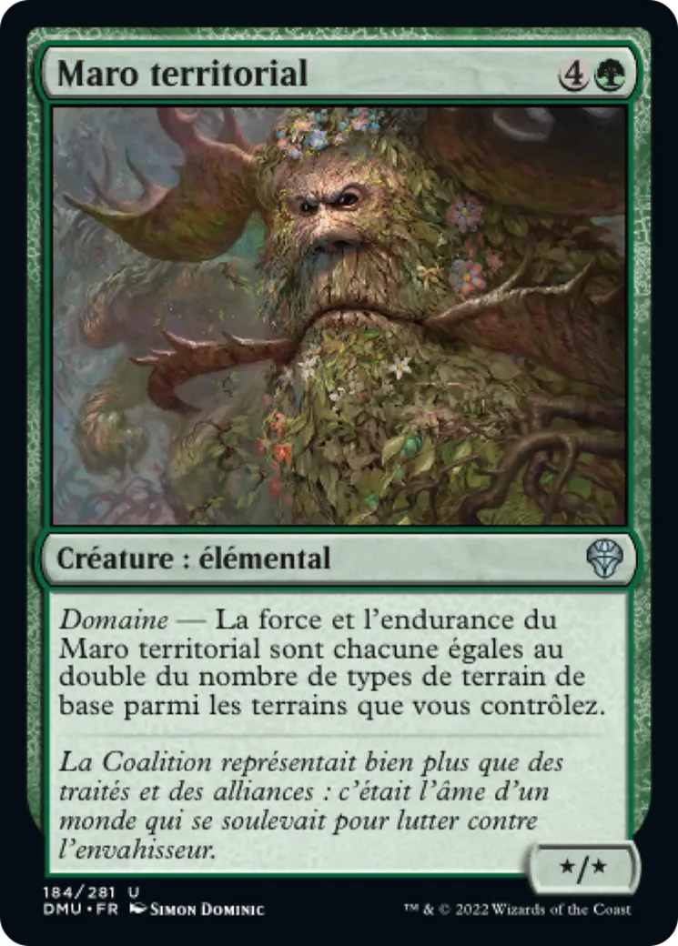 Maro territorial from Dominaria United - Magic: The Gathering