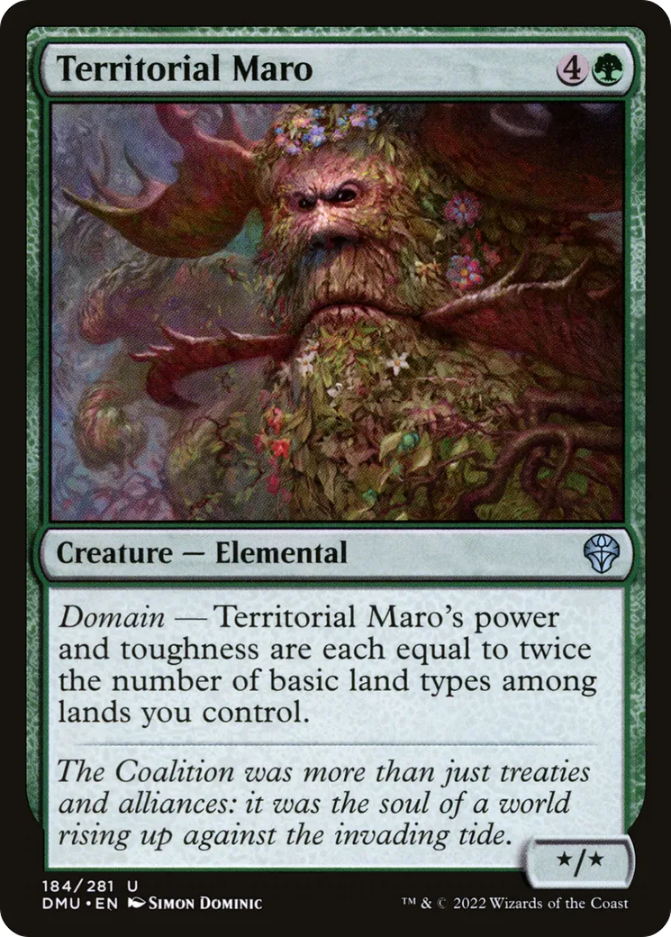 Maro territorial — Dominaria United — Magic: The Gathering
