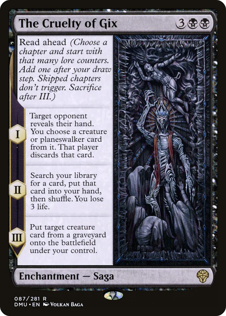 The Cruelty of Gix — Dominaria United — Magic: The Gathering