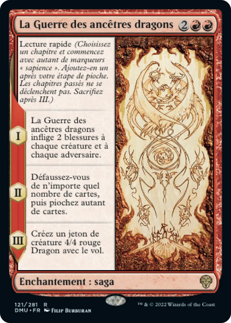 La Guerre des ancêtres dragons — Dominaria United — Magic: The Gathering