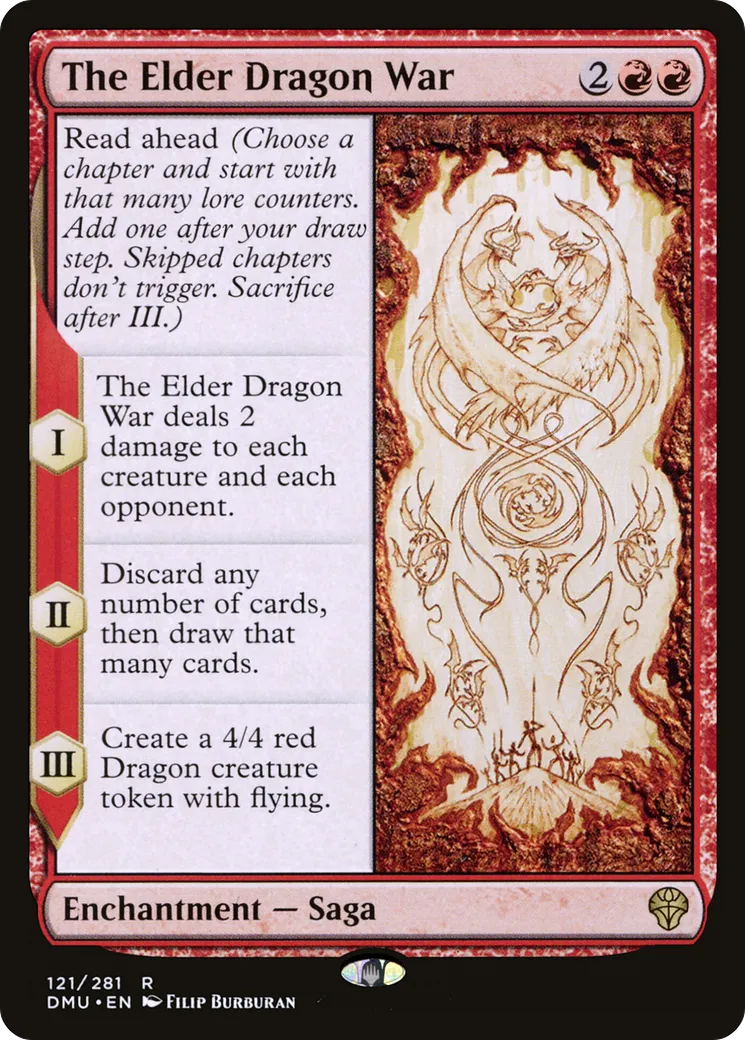 La Guerre des ancêtres dragons — Dominaria United — Magic: The Gathering