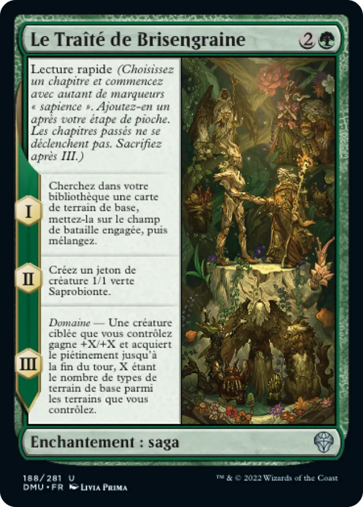 Le Traîté de Brisengraine — Dominaria United — Magic: The Gathering