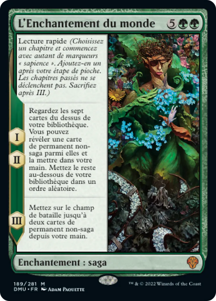 L'Enchantement du monde — Dominaria United — Magic: The Gathering