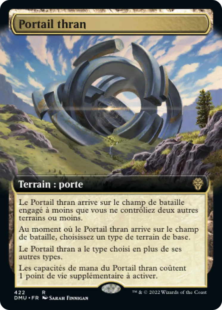 Portail thran — Dominaria United — Magic: The Gathering