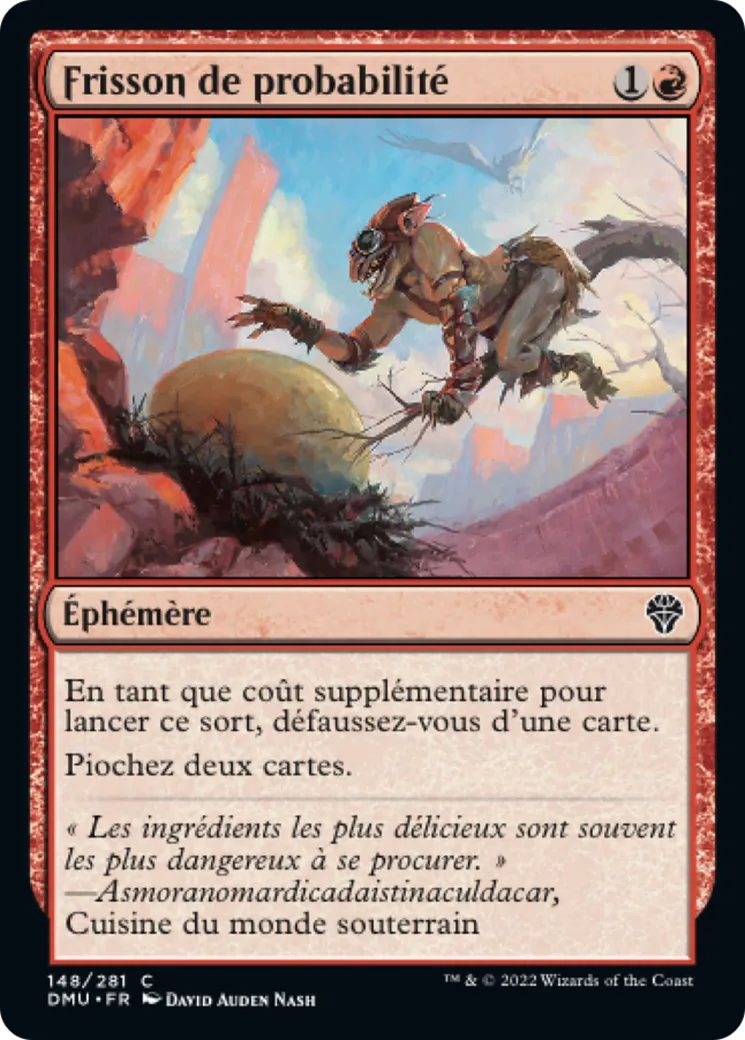 Frisson de probabilité — Dominaria United — Magic: The Gathering
