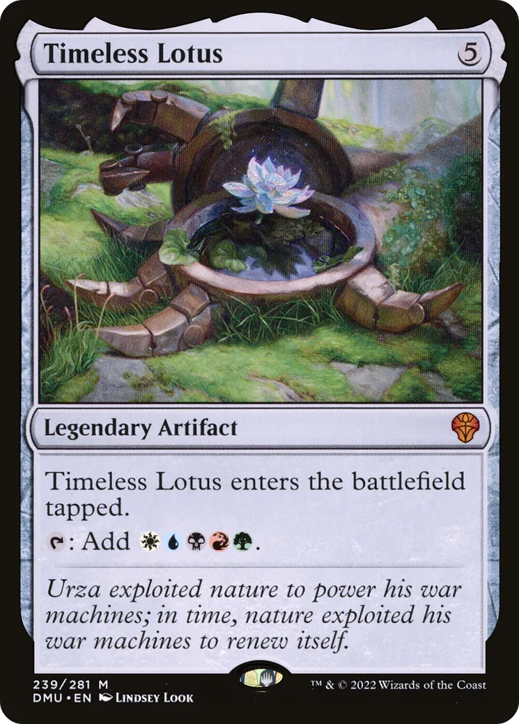 Timeless Lotus — Dominaria United — Magic: The Gathering