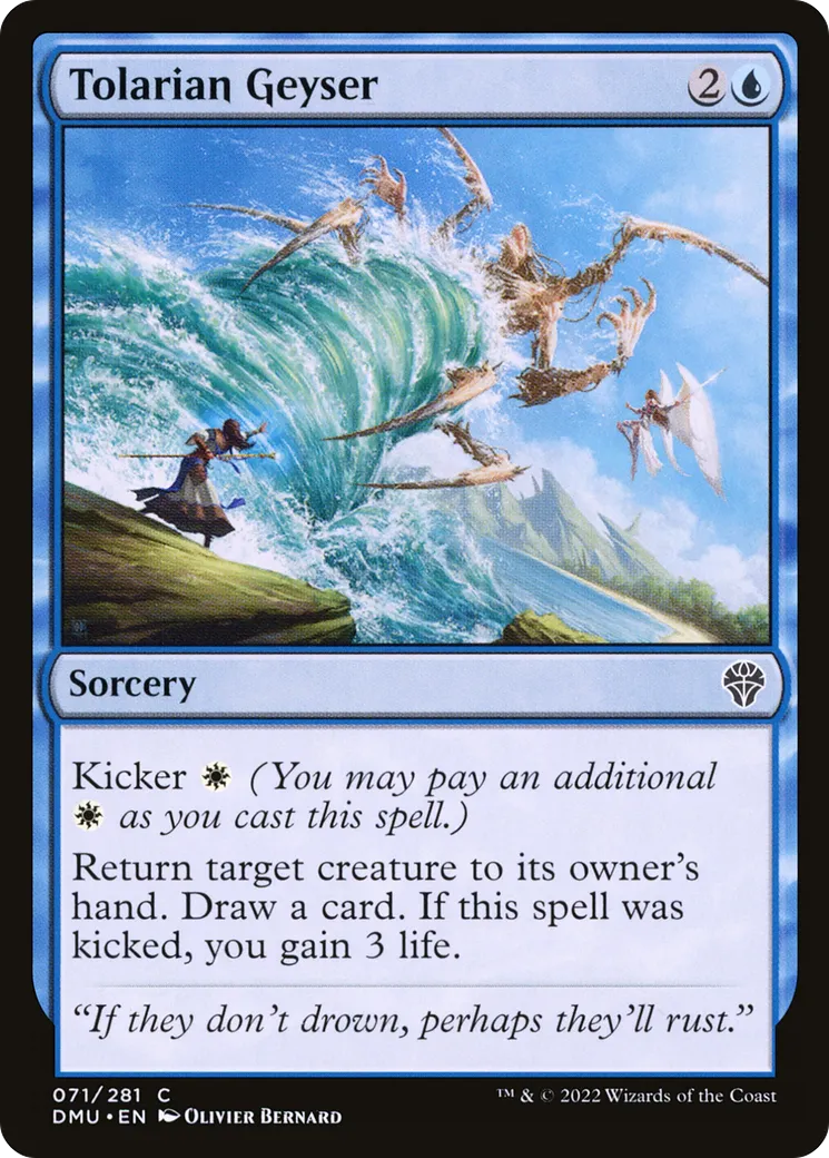 Tolarian Geyser — Dominaria United — Magic: The Gathering