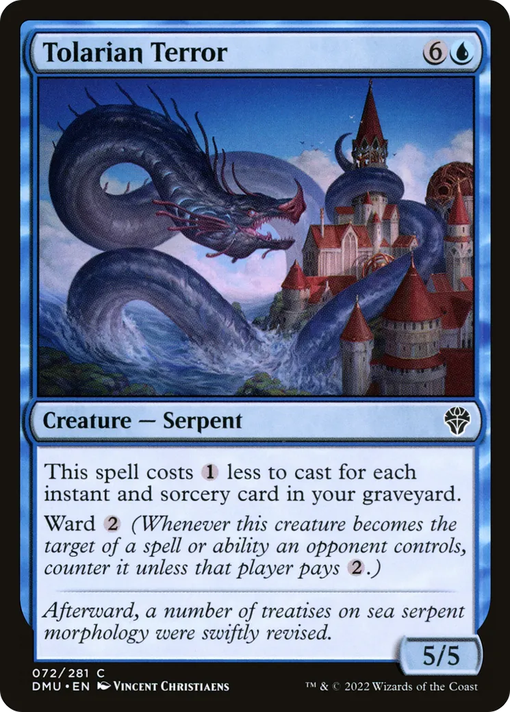 Tolarian Terror — Dominaria United — Magic: The Gathering