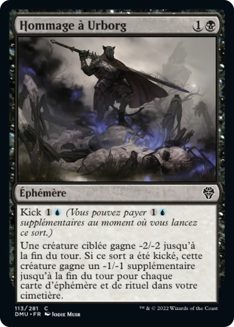 Hommage à Urborg — Dominaria United — Magic: The Gathering