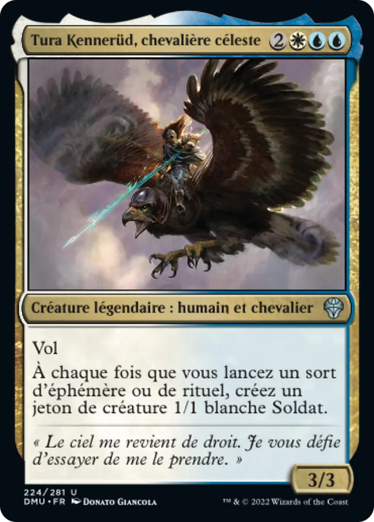 Tura Kennerüd, chevalière céleste — Dominaria United — Magic: The Gathering