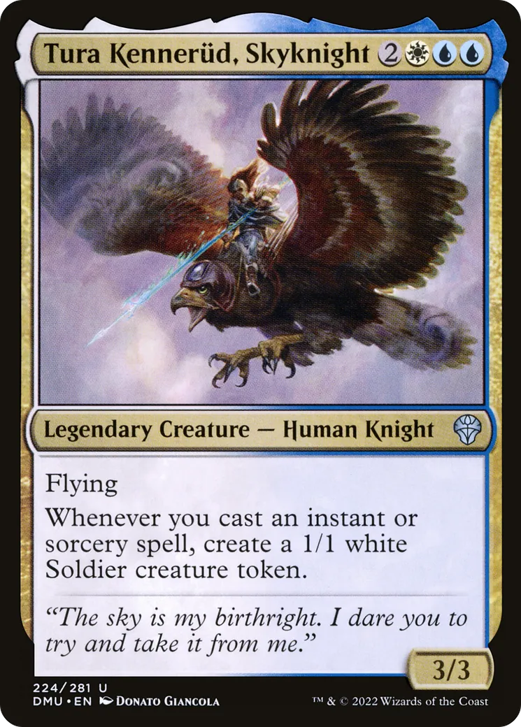 Tura Kennerüd, chevalière céleste — Dominaria United — Magic: The Gathering