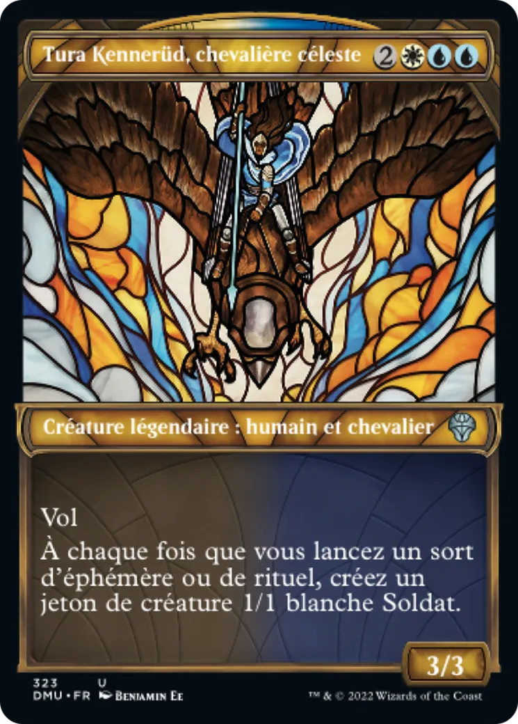 Tura Kennerüd, chevalière céleste — Dominaria United — Magic: The Gathering