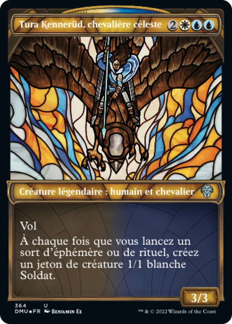 Tura Kennerüd, chevalière céleste — Dominaria United — Magic: The Gathering