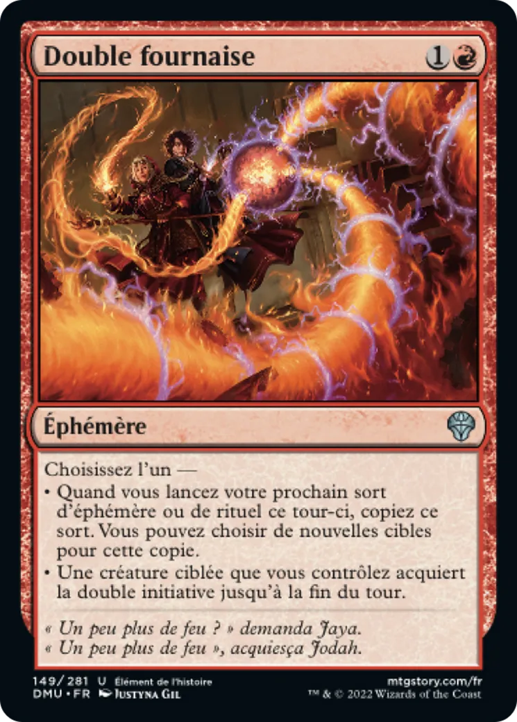 Double fournaise — Dominaria United — Magic: The Gathering