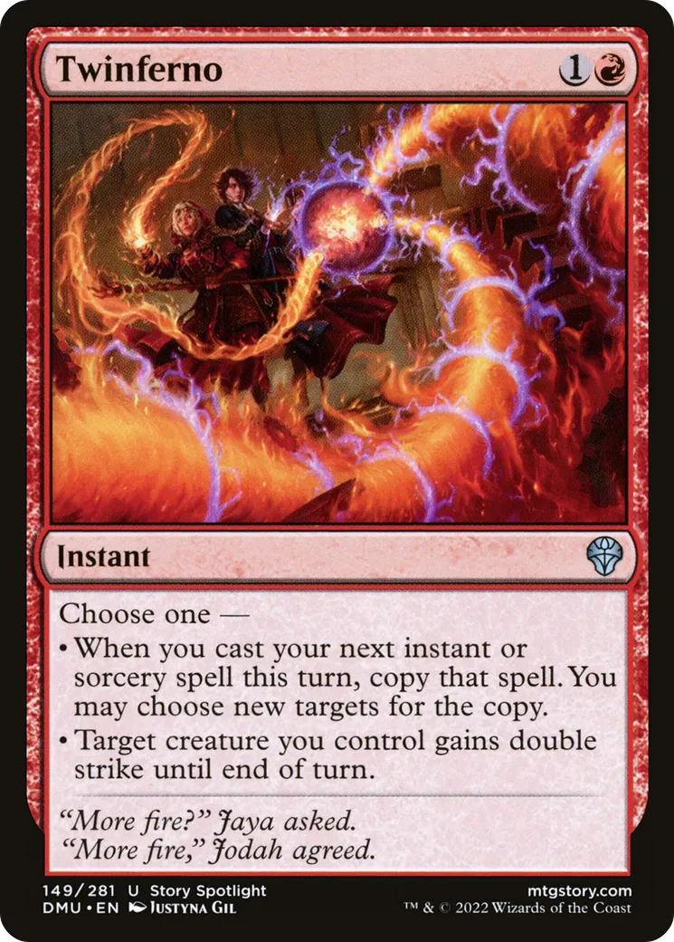 Double fournaise — Dominaria United — Magic: The Gathering