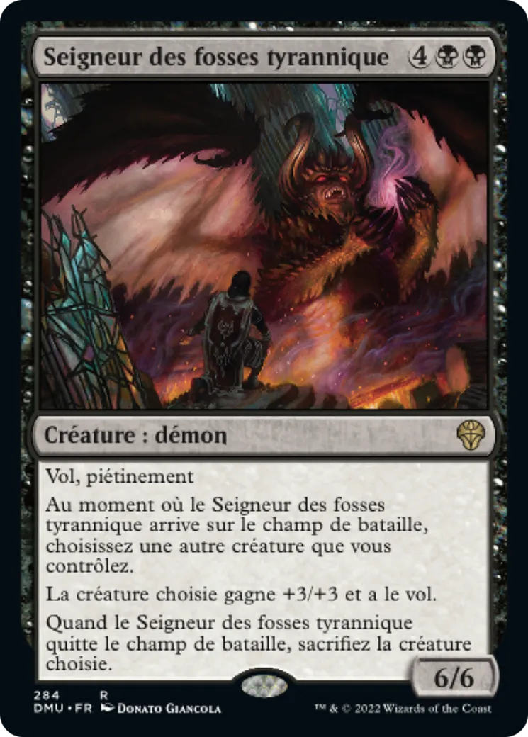 Seigneur des fosses tyrannique — Dominaria United — Magic: The Gathering