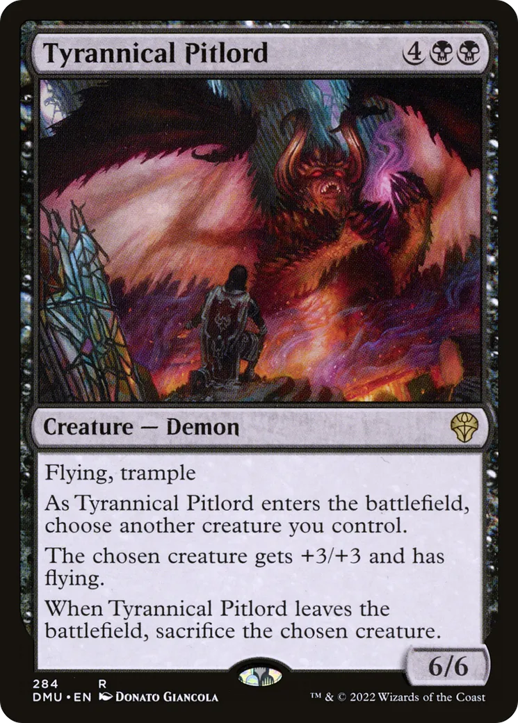 Seigneur des fosses tyrannique — Dominaria United — Magic: The Gathering