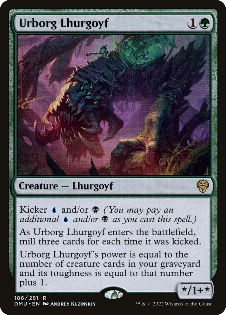 Urborg Lhurgoyf — Dominaria United — Magic: The Gathering