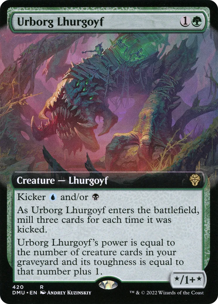 Urborg Lhurgoyf — Dominaria United — Magic: The Gathering