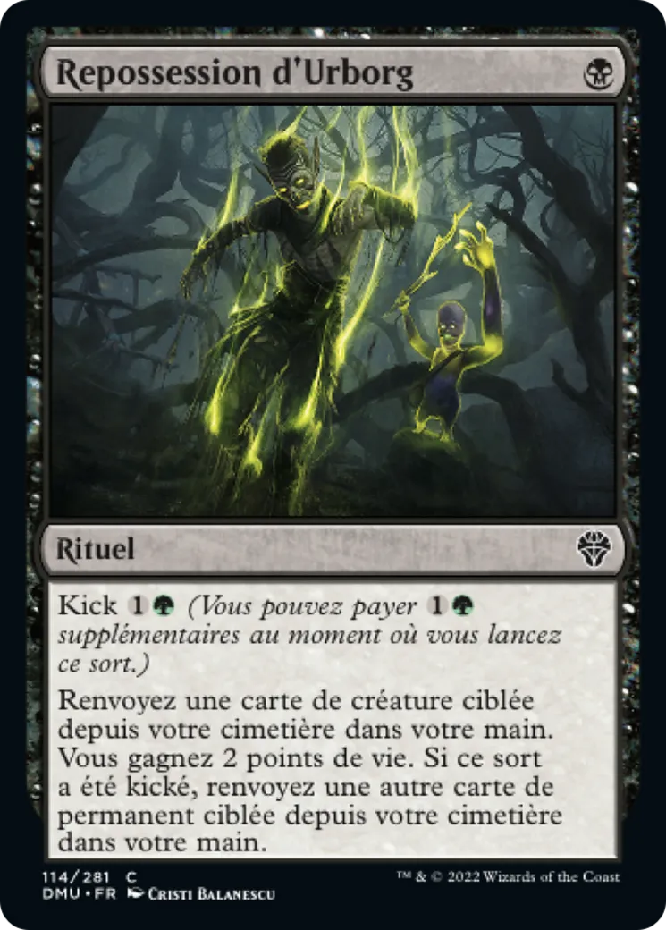 Repossession d'Urborg — Dominaria United — Magic: The Gathering