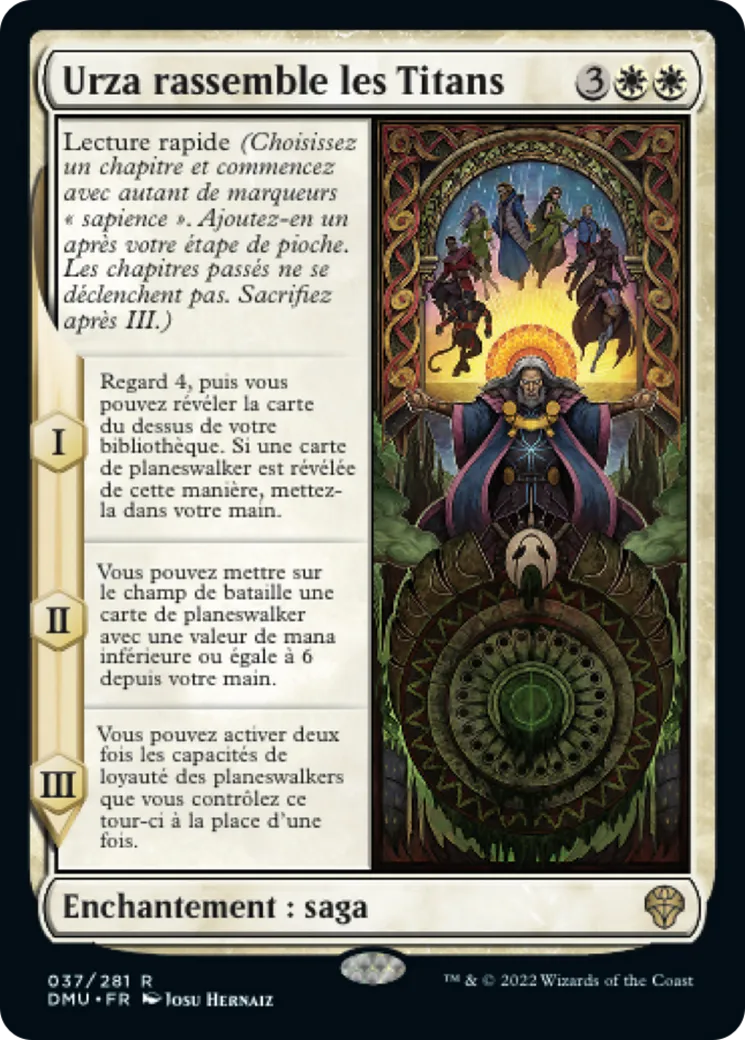 Urza rassemble les Titans from Dominaria United - Magic: The Gathering