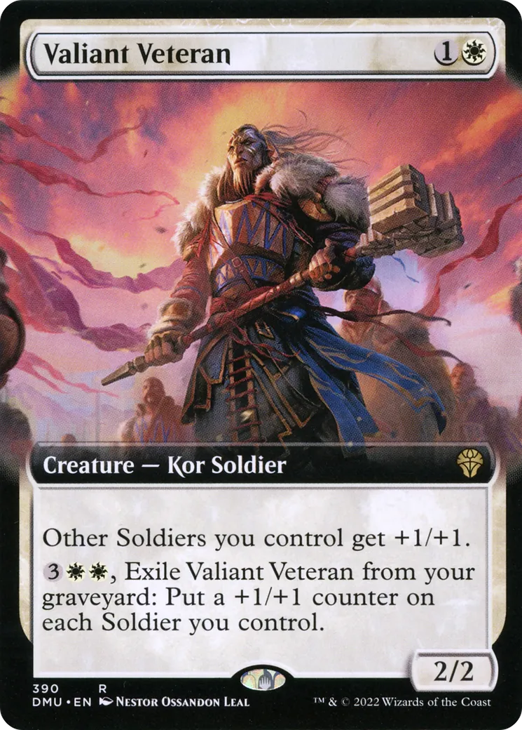 Valiant Veteran — Dominaria United — Magic: The Gathering