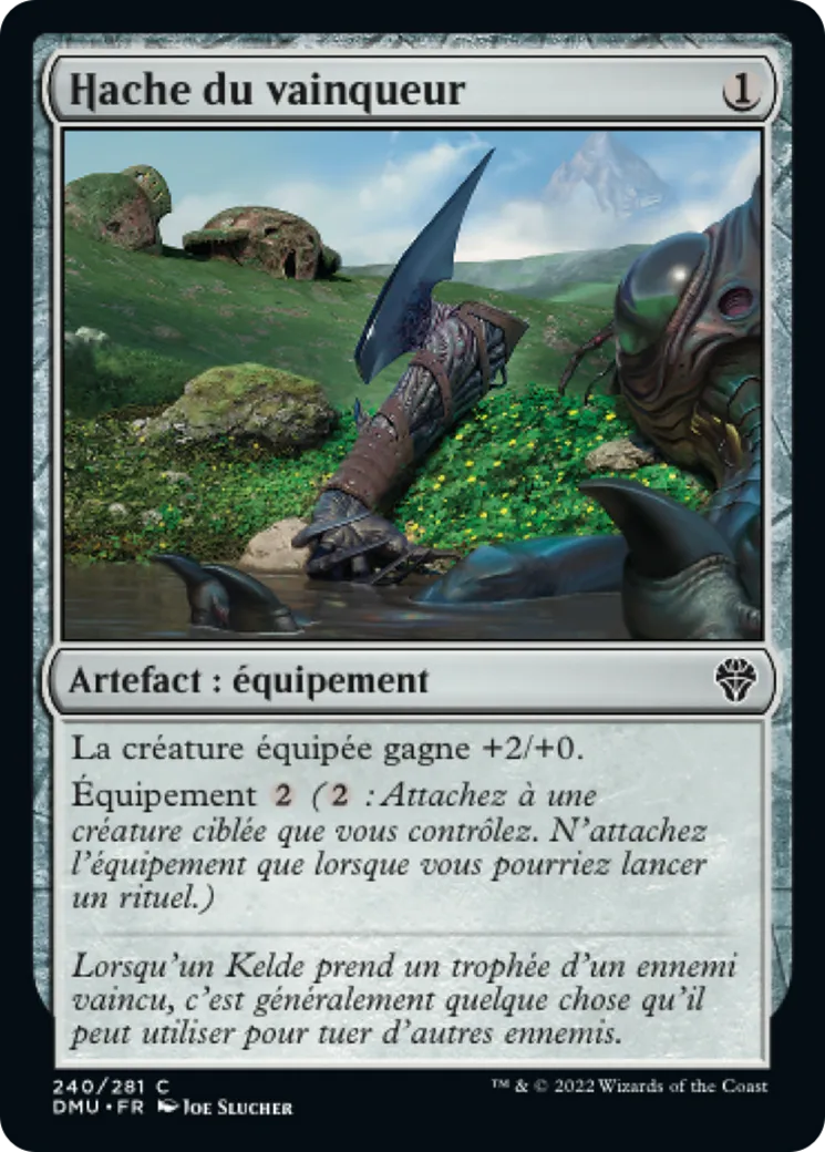 Hache du vainqueur — Dominaria United — Magic: The Gathering