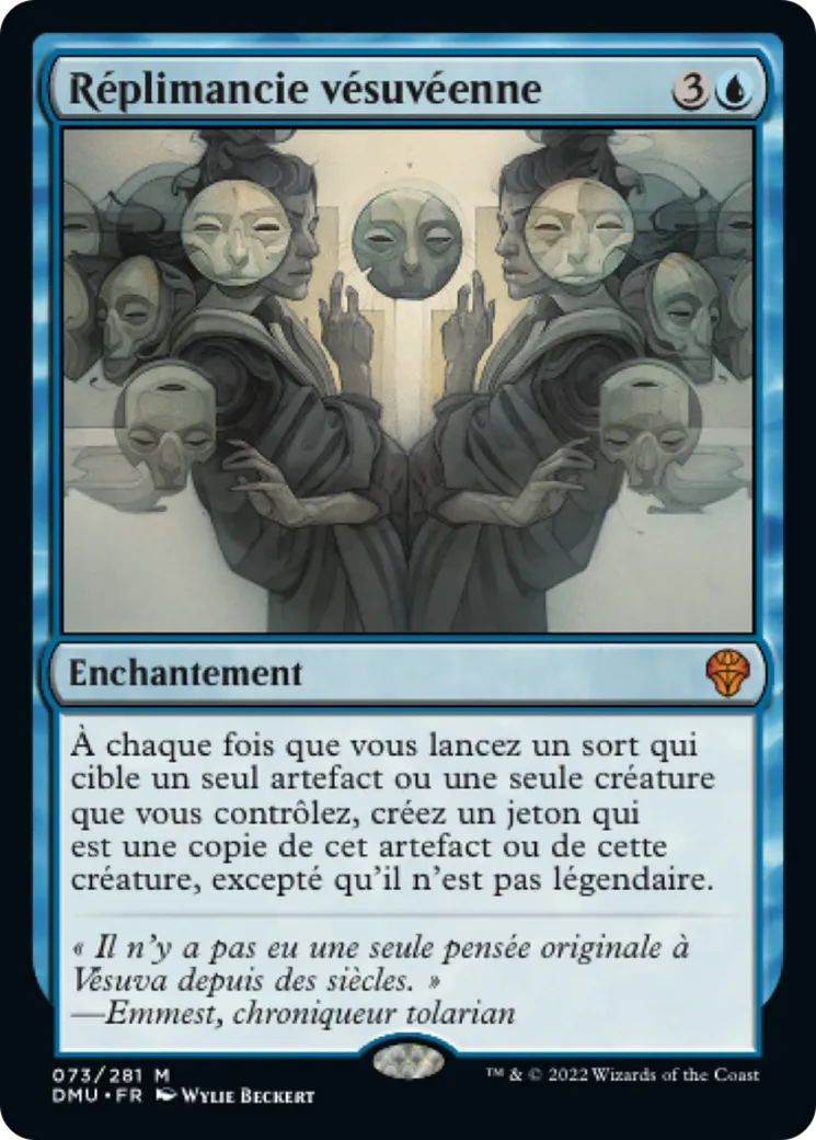 Réplimancie vésuvéenne — Dominaria United — Magic: The Gathering