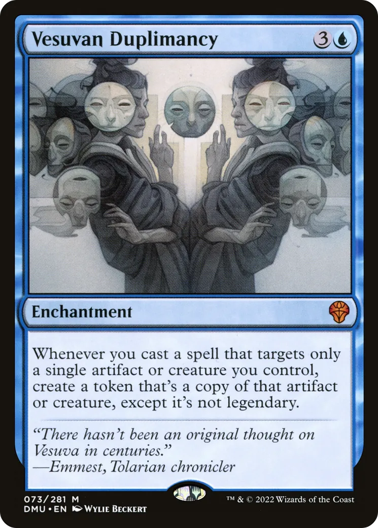 Vesuvan Duplimancy — Dominaria United — Magic: The Gathering