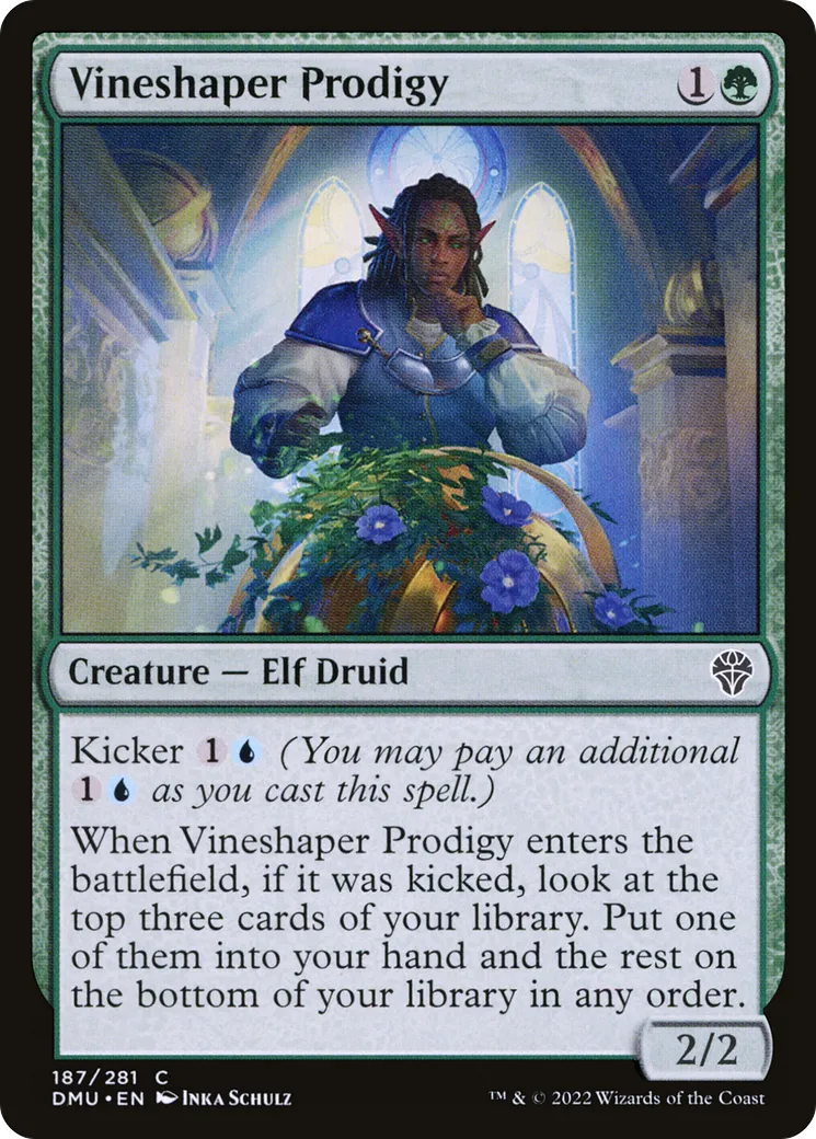 Vineshaper Prodigy — Dominaria United — Magic: The Gathering