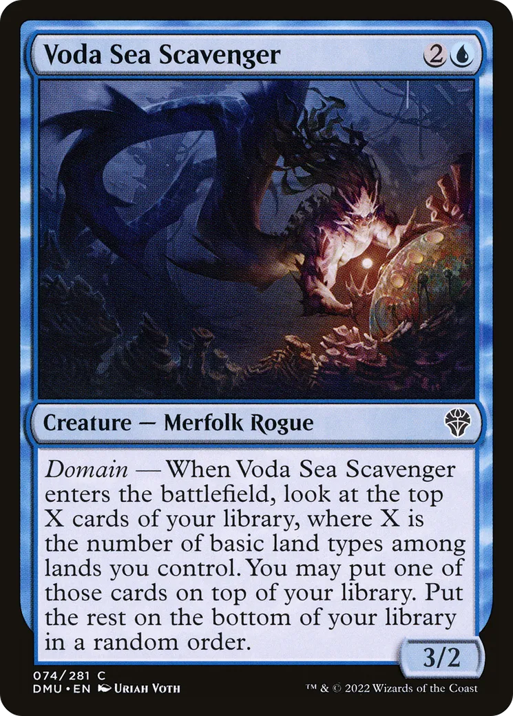Voda Sea Scavenger — Dominaria United — Magic: The Gathering
