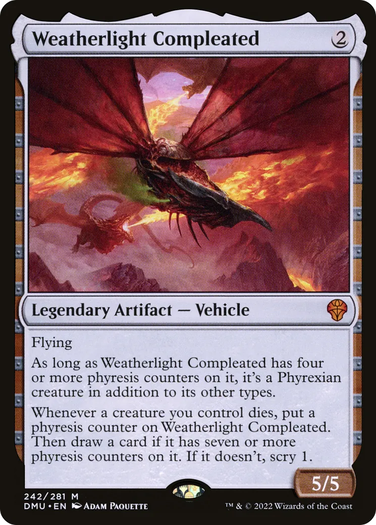 Weatherlight Compleated — Dominaria United — Magic: The Gathering