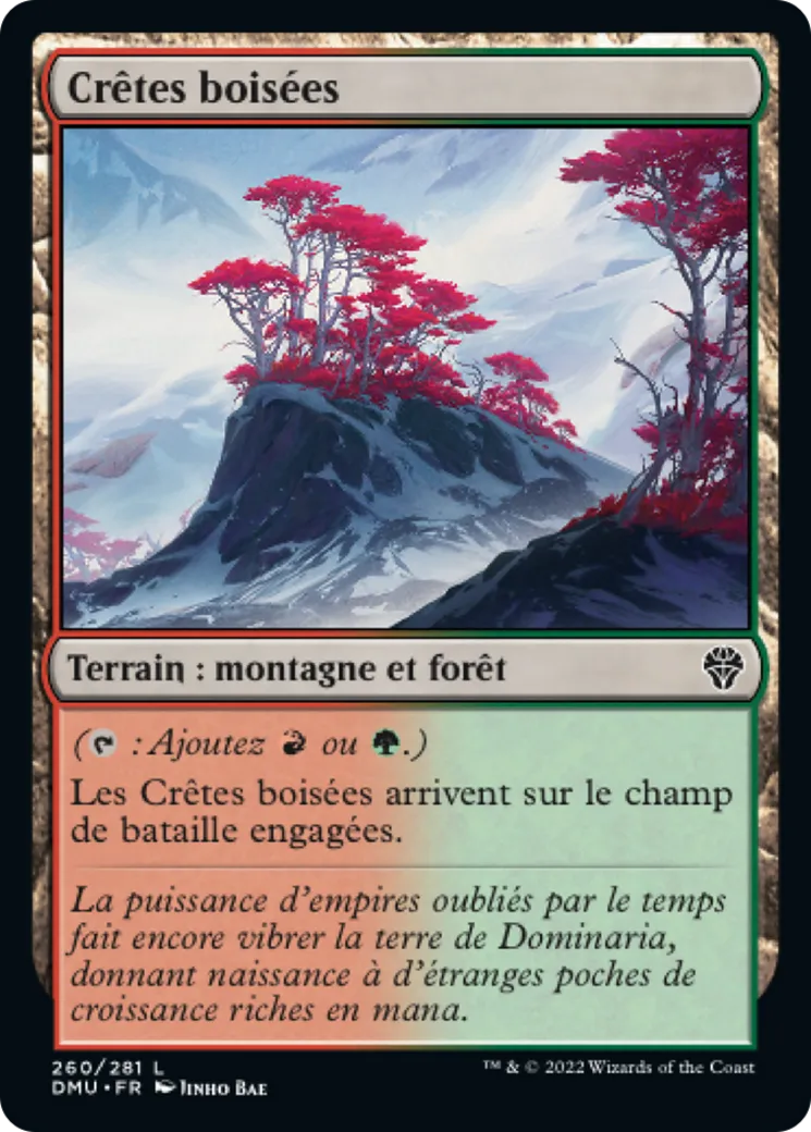 Crêtes boisées — Dominaria United — Magic: The Gathering