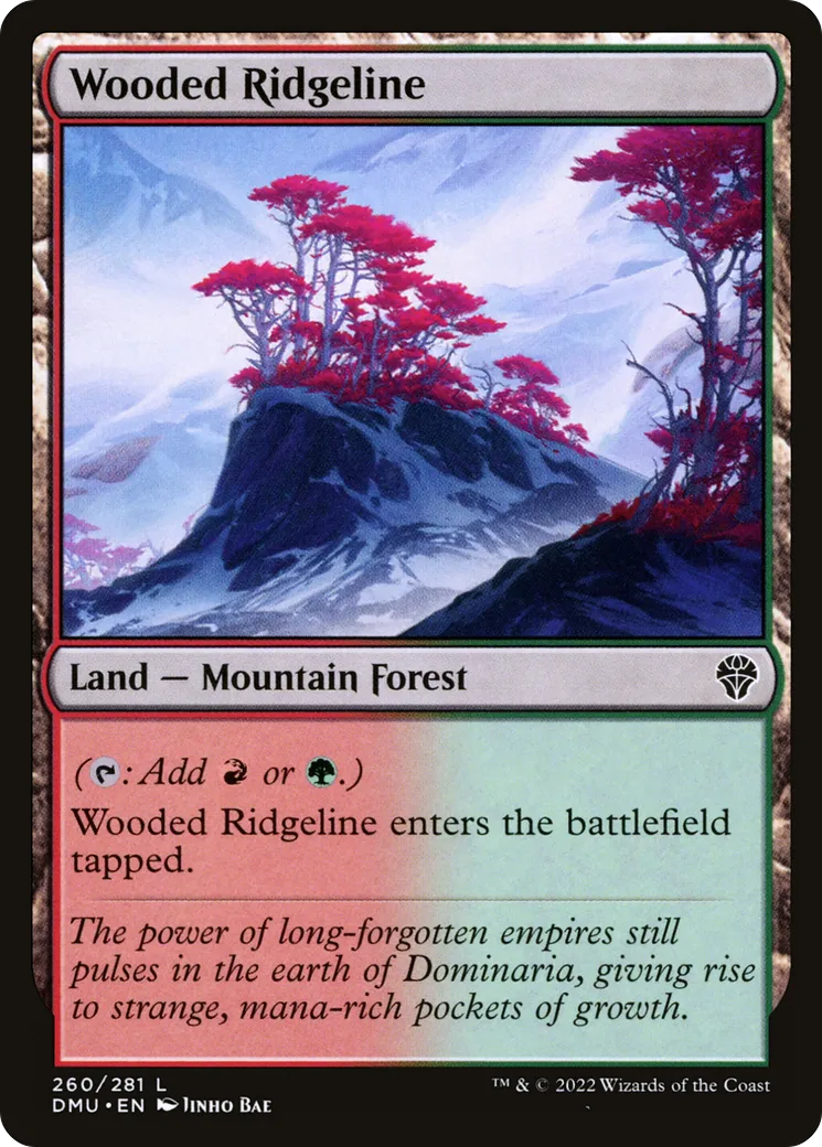 Wooded Ridgeline — Dominaria United — Magic: The Gathering