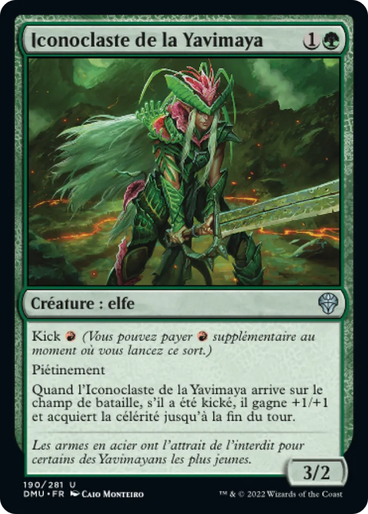 Iconoclaste de la Yavimaya — Dominaria United — Magic: The Gathering