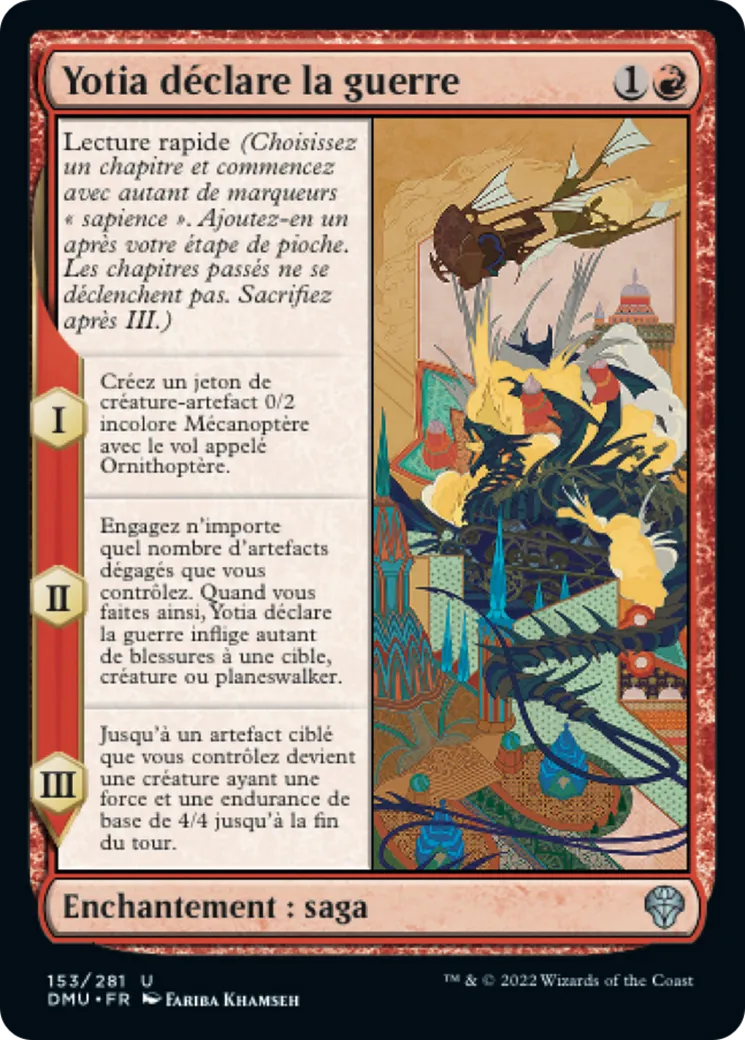 Yotia déclare la guerre — Dominaria United — Magic: The Gathering